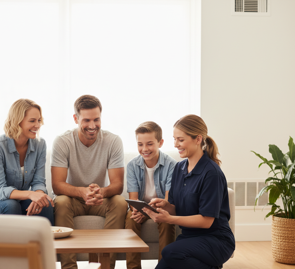 Professional HVAC Technician